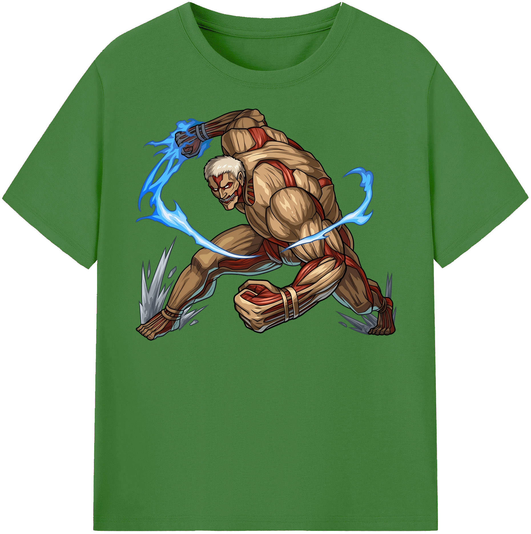 （画像用） 進撃の巨人 Attack on Titan レディースカジュアルプリントTシャツ（綿100％）